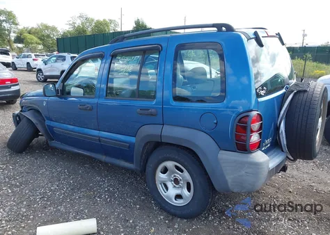 2006 Jeep Liberty Sport from USA, damaged, VIN 1J4GL48K36W128672